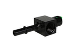 3/8 Quick Connect with AN-08 port and 1/8 gauge port - Part No. 15121