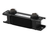 Earls UltraPro Oil Cooler - Black - 7 Rows - Narrow Cooler - 10 O-Ring Boss Female Ports 207ERL