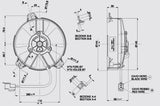 Earls UltraPro Oil Cooler w/ Fan Pack - Black - 19 Rows - Narrow Cooler - 10 O-Ring Boss Female Ports FP219ERL