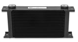 Earls UltraPro Oil Cooler - Black - 19 Rows - Wide Cooler - 10 O-Ring Boss Female Ports 419ERL