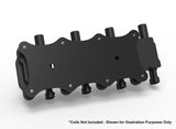5TH GEN LS REMOTE COIL RELOCATION BRACKET- BLACK