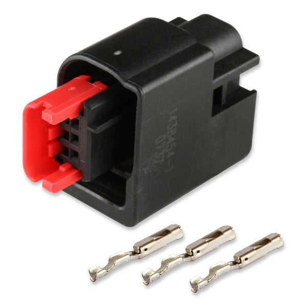 3 CAVITY, SEALED CONNECTOR