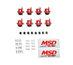 MSD IGNITION COIL, SMART COIL, RED,8-PACK