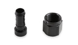 Earls Auto-Crimp Hose End - Straight - Size -10 - Black AT700110ERL