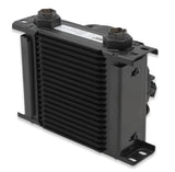 Earls UltraPro Oil Cooler w/ Fan Pack - Black - 19 Rows - Narrow Cooler - 10 O-Ring Boss Female Ports FP219ERL