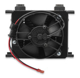 Earls UltraPro Oil Cooler w/ Fan Pack - Black - 19 Rows - Narrow Cooler - 10 O-Ring Boss Female Ports FP219ERL