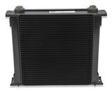 Earls UltraPro Oil Cooler w/ Fan Pack - Black - 34 Rows - Wide Cooler - 10 O-Ring Boss Female Ports FP434ERL
