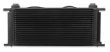 Earls UltraPro Oil Cooler w/ Dual Fan Pack - Black - 20 Rows - Extra-Wide Cooler - 10 O-Ring Boss Female Ports FP820ERL