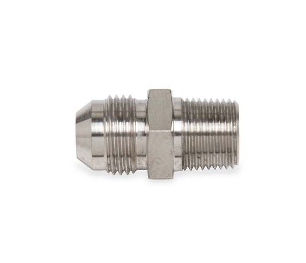 Earls Straight Male AN -4 to 1/4" NPT - Stainless Steel SS981644ERL
