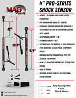 MAD PRO-SERIES SHOCK TRAVEL SENSOR