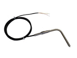 1/4" BLACK PRO-SERIES EGT PROBE, W/5FT LEADS (SINGLE)