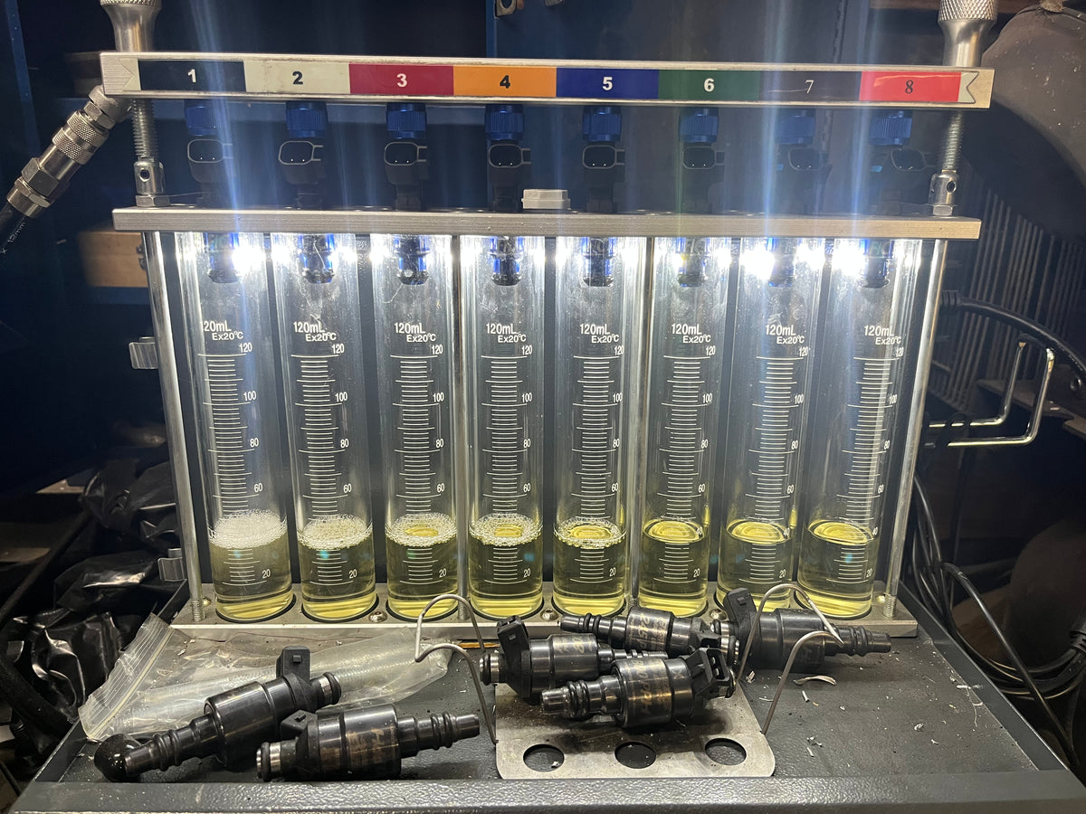 Injector Testing (PER INJECTOR) – MAD Racing Parts
