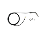 SHORT 60 DEGREE 1/4" BLACK PRO-SERIES EGT PROBE, W/5FT LEADS (SET OF 8)