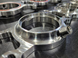 Billet Stainless Header Flange for 4.8 BS Hemi, EACH