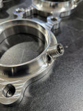 Billet Stainless Header Flange for 4.8 BS Hemi, EACH