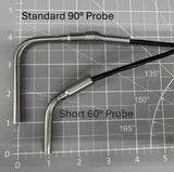 1/4" BLACK PRO-SERIES EGT PROBE, W/5FT LEADS (SET OF 8)