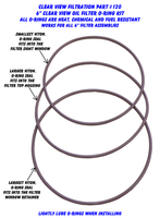 6″ Replacement O-Ring Kits
