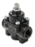 Earls Adjustable Fuel Pressure Regulator - Carbureted - Black - 1-4 PSI 12850ERL