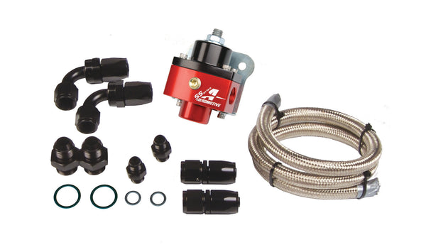 Single Carburetor Regulator(P/N 13201) Kit(regulator, hose, hose ends, fittings) - Part No. 17120