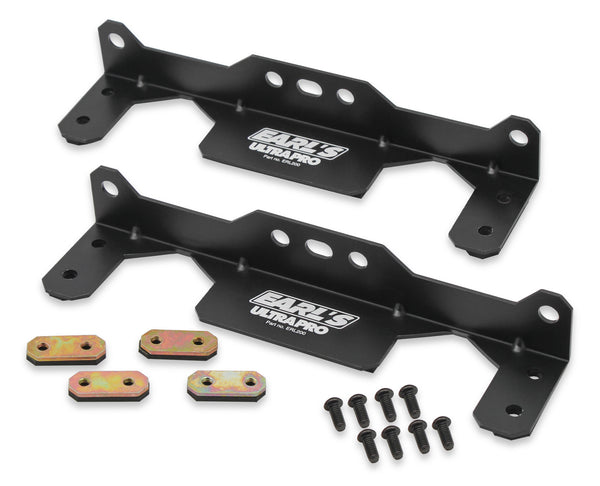 Earls Oil Cooler Mounting Brackets for UltraPro Narrow Coolers 200ERL