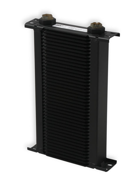 Earls UltraPro Oil Cooler - Black - 40 Rows - Narrow Cooler - 10 O-Ring Boss Female Ports 240ERL