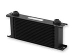 Earls UltraPro Oil Cooler - Black - 16 Rows - Wide Cooler - 10 O-Ring Boss Female Ports 416ERL