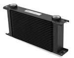 Earls UltraPro Oil Cooler - Black - 19 Rows - Wide Cooler - 10 O-Ring Boss Female Ports 419ERL