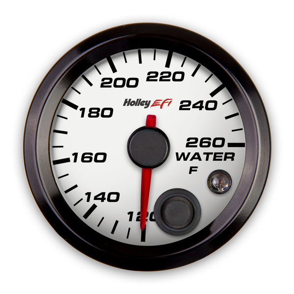 Holley EFI 2-1/16" Coolant Temperature Gauge - 120 To 260°F Range (Can Style)