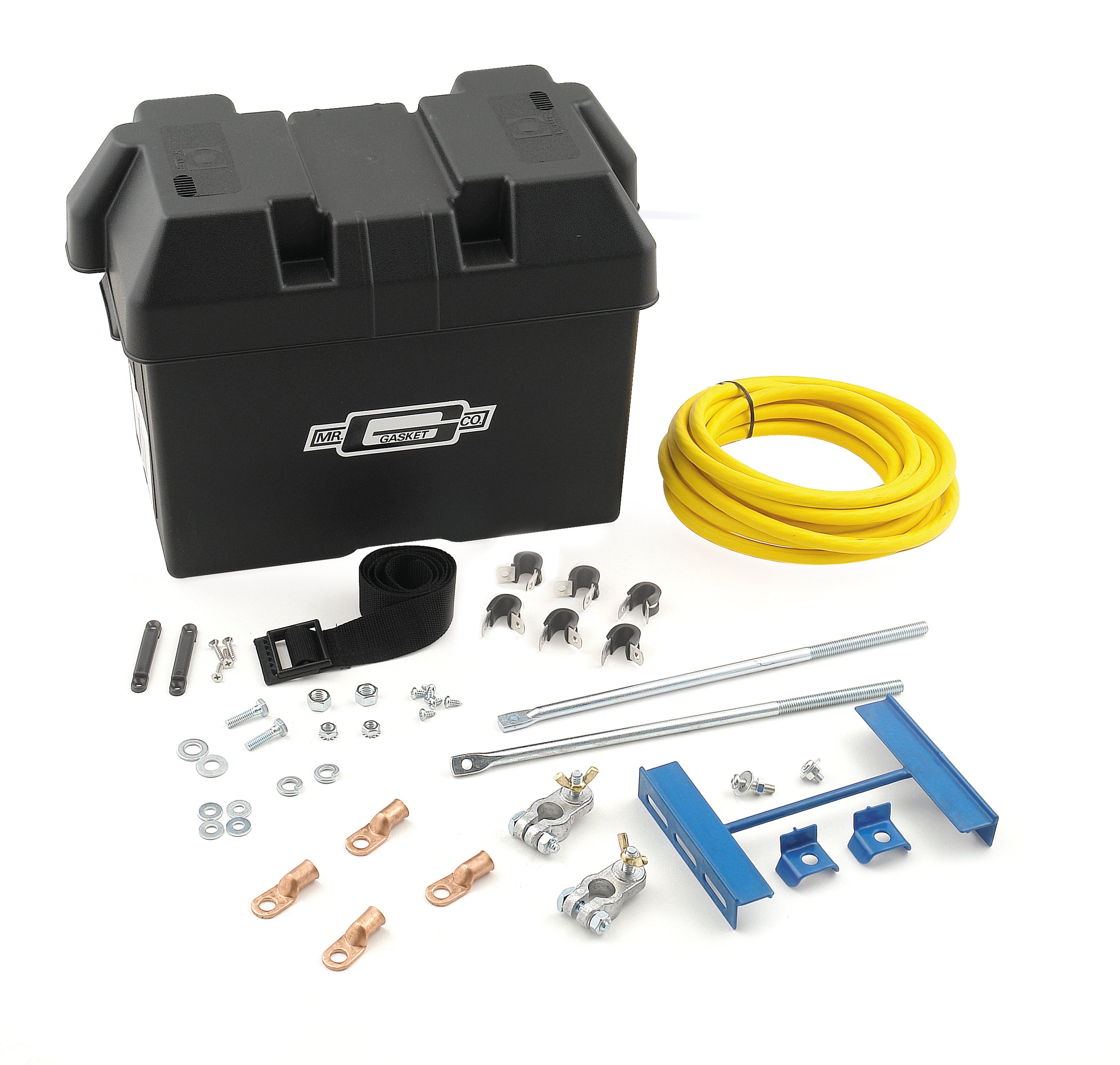 Mr. Gasket Trunk Mount Battery Kit 6279 Mr. Gasket Trunk Mount Battery Kit 6279