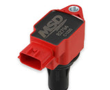 MSD Ignition Coil - Blaster Series - Nissan/Infiniti 3.7L - Red - 6-Pack 827946