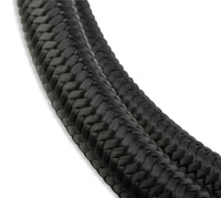 BLACK BRAIDED HOSE -6 6 FEET