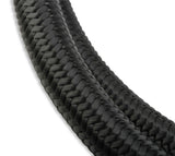 BLACK BRAIDED HOSE -6 10 FEET