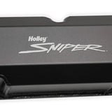 Sniper Valve Cover - Fabricated Aluminum - Ford FE - Tall - Black Finish 890001B