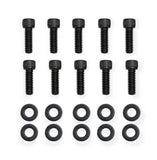 Sniper Valve Cover - Fabricated Aluminum - Ford FE - Tall - Black Finish 890001B