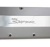 Sniper Valve Cover - Fabricated Aluminum - BBC - Natural Anodized 890002