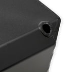 Sniper Valve Cover - Fabricated Aluminum - Chrysler Small Block - Black Finish 890003B