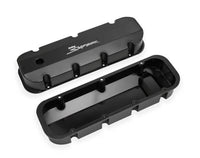 Sniper Valve Cover - Fabricated Aluminum - BBC - Tall - Black 890004B