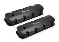 Sniper Valve Cover - Fabricated Aluminum - BBC - Tall - Black 890004B