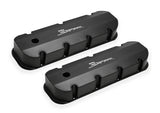 Sniper Valve Cover - Fabricated Aluminum - BBC - Tall - Black 890004B