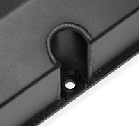 Sniper Valve Cover - Fabricated Aluminum - BBC - Tall - Black 890004B