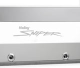 Sniper Valve Cover - Fabricated Aluminum - Ford Big Block - Natural Anodized 890007