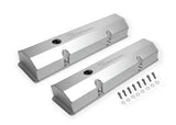 Sniper Valve Cover - Fabricated Aluminum - SBC - Perimeter Bolt - Flat Top - Natural Anodized 890010