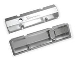 Sniper Valve Cover - Fabricated Aluminum - SBC - Perimeter Bolt - Flat Top - Natural Anodized 890010