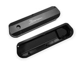Sniper Valve Cover - Fabricated Aluminum - Ford Small Block - Long Bolt - Black 890012B