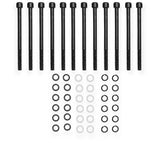 Sniper Valve Cover - Fabricated Aluminum - Ford Small Block - Long Bolt - Black 890012B