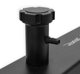 Sniper Valve Cover - Fabricated Aluminum - Ford Small Block - Tall - Tapered Edge - Black 890013B