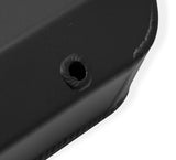 Sniper Valve Cover - Fabricated Aluminum - Ford Small Block - Tall - Tapered Edge - Black 890013B