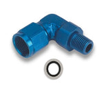 Earls 90 Degree -6 AN Female to 12mm x 1.5 Male Swivel 923192ERL