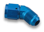 Earls 45 Degree -12 AN Male to -12 AN Female Swivel 924112ERL