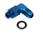 Earls 90 Degree -6 AN Male to 12mm x 1.5 Swivel 949092ERL